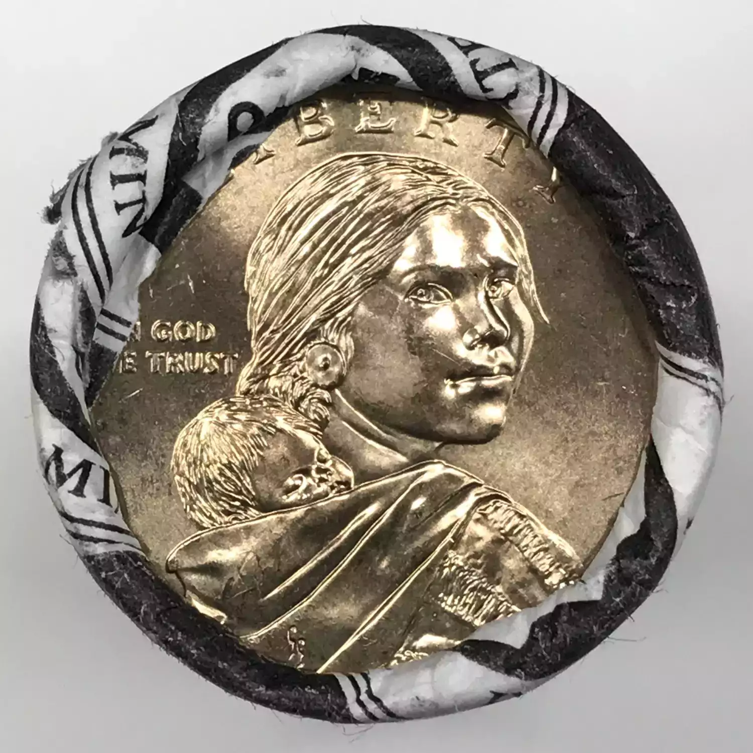 2025 dollar coin die crack error showing a raised line across the coin surface caused by a fracture in the working die